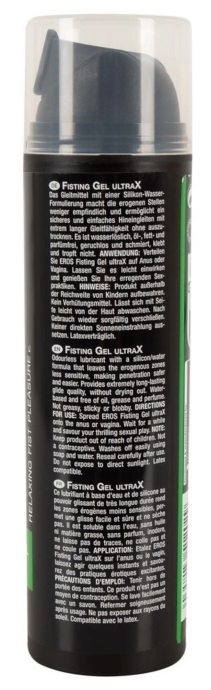 EROS UltraX 200ml żel intymny silikonowo-wodny, długotrwały poślizg EROS UltraX 200ml żel intymny silikonowo-wodny, długotrwały poślizg