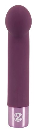 Elegant Series G-Spot Vibe fioletowy 16cm z ładowaniem USB
