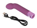 Elegant Series G-Spot Vibe fioletowy 16cm z ładowaniem USB