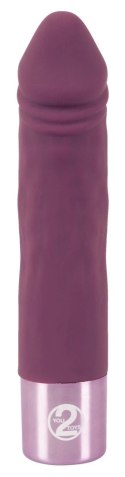 Elegant Series Mini Vibe fioletowy 14,3 cm - 15 trybow, ładowalny