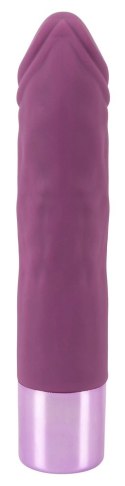 Elegant Series Mini Vibe fioletowy 14,3 cm - 15 trybow, ładowalny