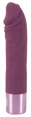 Elegant Series Mini Vibe fioletowy 14,3 cm - 15 trybow, ładowalny