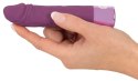 Elegant Series Mini Vibe fioletowy 14,3 cm - 15 trybow, ładowalny