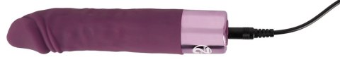 Elegant Series Mini Vibe fioletowy 14,3 cm - 15 trybow, ładowalny Elegant Series Mini Vibe fioletowy 14,3 cm - 15 trybow, ładowalny
