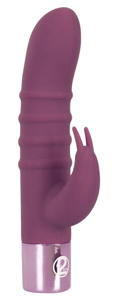 Elegant Series Rabbit Vibe Fioletowy 15 trybow - silikonowy, ładowalny Elegant Series Rabbit Vibe Fioletowy 15 trybow - silikonowy, ładowalny