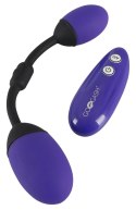 Gogasm Kulki Treningowe Silikonowe Fioletowe 7 Trybow 21cm