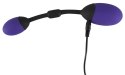 Gogasm Kulki Treningowe Silikonowe Fioletowe 7 Trybow 21cm