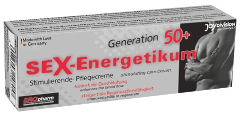 HOT Sex Energetikum 50+ żel regenerujący dla mężczyzn 40ml HOT Sex Energetikum 50+ żel regenerujący dla mężczyzn 40ml
