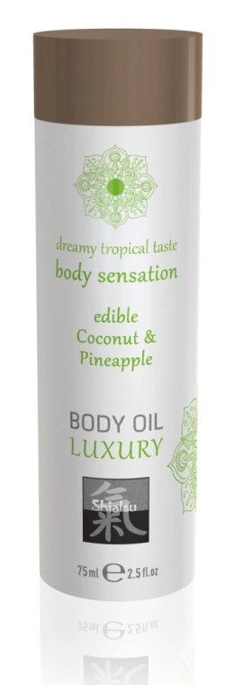 Hot Shiatsu Olejek do masażu kokosowo-ananasowy 75 ml aromatyczny