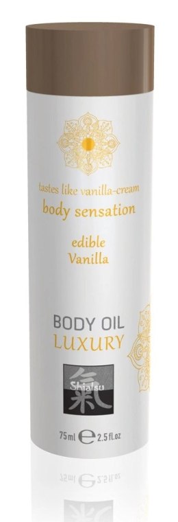 Hot Shiatsu Olejek do masażu waniliowy 75ml aromatyczny relaks