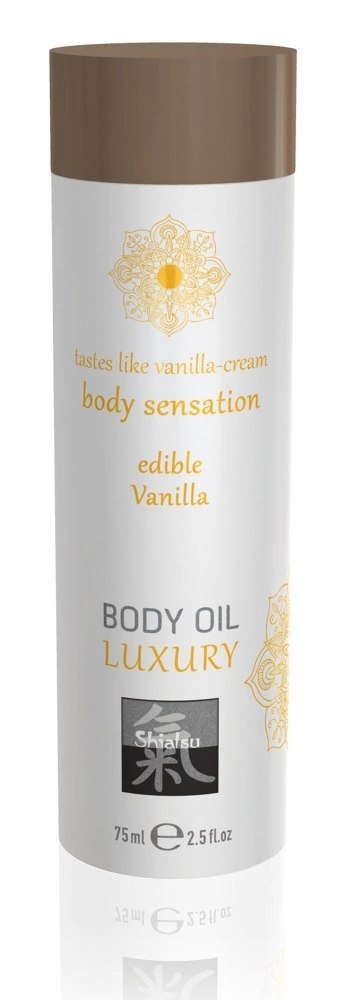 Hot Shiatsu Olejek do masażu waniliowy 75ml aromatyczny relaks Hot Shiatsu Olejek do masażu waniliowy 75ml aromatyczny relaks