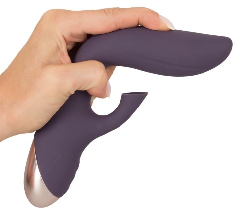 Javida Intymny Wibrator z Ssącą Przyssawką 12 Trybow Wodoodporny 21,6 cm Javida Intymny Wibrator z Ssącą Przyssawką 12 Trybow Wodoodporny 21,6 cm