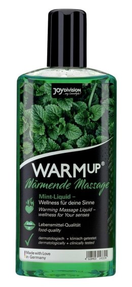 Joydivision WARMup Mint płyn do masażu miętowy 150ml rozgrzewający