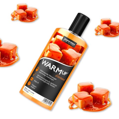 Joydivision Warmup Caramel rozgrzewający płyn do masażu 150ml Joydivision Warmup Caramel rozgrzewający płyn do masażu 150ml