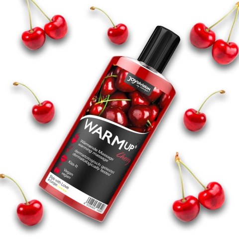 Joydivision Warmup Cherry płyn do masażu rozgrzewający 150ml Joydivision Warmup Cherry płyn do masażu rozgrzewający 150ml