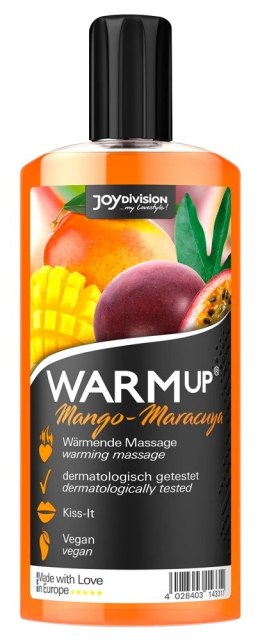 Joydivision Warmup płyn do masażu rozgrzewający Mango Marakuja 150ml