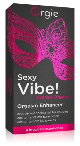 Orgie Intense Energy żel intymny efekt mrowienia rozgrzewania chłodzenia 15 ml