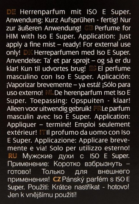 P6 Perfumy dla mężczyzn ISO E Super 30ml z atomizerem P6 Perfumy dla mężczyzn ISO E Super 30ml z atomizerem
