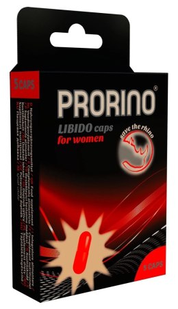 PRORINO Kapsułki dla kobiet 5 szt. suplement diety z ekstraktami