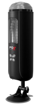 Pipedream PDX Elite Automatic Expert czarny system intymny z dźwiękiem 5-biegowy