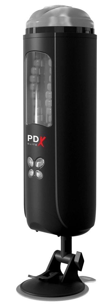 Pipedream PDX Elite Automatic Expert czarny system intymny z dźwiękiem 5-biegowy Pipedream PDX Elite Automatic Expert czarny system intymny z dźwiękiem 5-biegowy