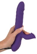 Sweet Smile Rabbit - Model z rotacją i funkcją ruchu, silikon, 24,7 cm