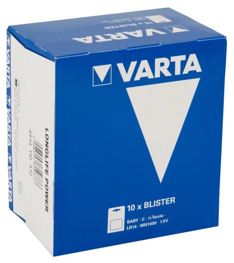 Varta LR14 Bateria C 1,5V 1400mAh 20 sztuk - wydajne zasilanie