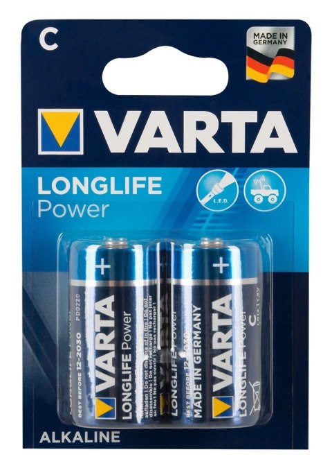 Varta LR14 Bateria C 1,5V 1400mAh 20 sztuk - wydajne zasilanie Varta LR14 Bateria C 1,5V 1400mAh 20 sztuk - wydajne zasilanie