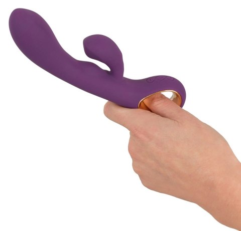 You2Toys Double Stimulation System Soft Touch 18,8 cm fioletowy You2Toys Double Stimulation System Soft Touch 18,8 cm fioletowy