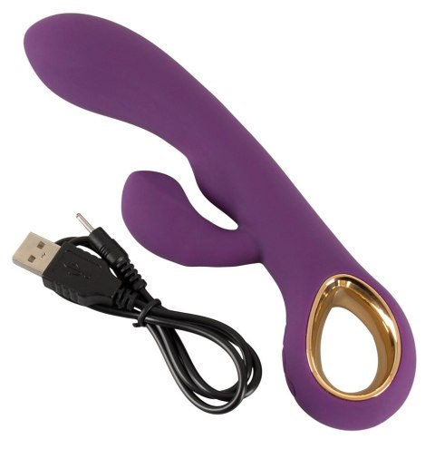 You2Toys Double Stimulation System Soft Touch 18,8 cm fioletowy You2Toys Double Stimulation System Soft Touch 18,8 cm fioletowy