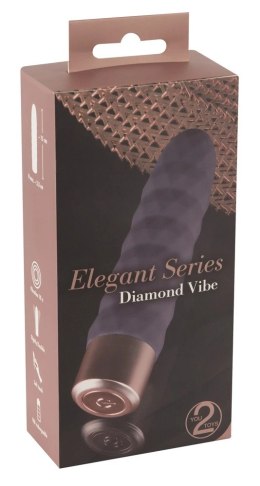 You2Toys Elegant Series Model prążkowany 15cm silikonowy USB fioletowy