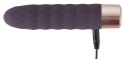 You2Toys Elegant Series Model prążkowany 15cm silikonowy USB fioletowy