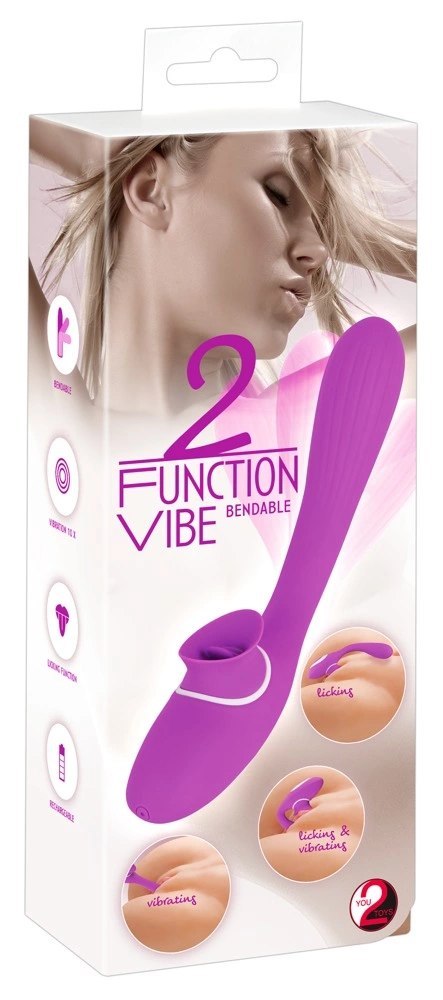 You2Toys FlexiVibe wielofunkcyjny, giętki model z 2 systemami pracy