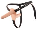 You2Toys Harness na podwojne akcesoria z funkcją wibracji, silikon