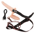 You2Toys Harness na podwojne akcesoria z funkcją wibracji, silikon