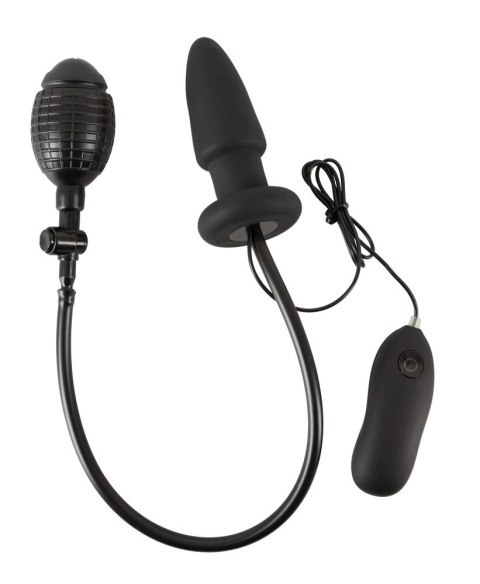 You2Toys Inflatable Plug z Wibracjami i Przewodowym Sterowaniem, czarny You2Toys Inflatable Plug z Wibracjami i Przewodowym Sterowaniem, czarny