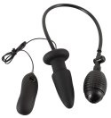 You2Toys Inflatable Plug z Wibracjami i Przewodowym Sterowaniem, czarny