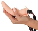 You2Toys Pasek z anatomicznym wibratorem 10 trybow, silikon, czarny