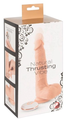 You2Toys Wibrator pchający Push Vibrator 7+5 trybow silikonowy 21-24 cm