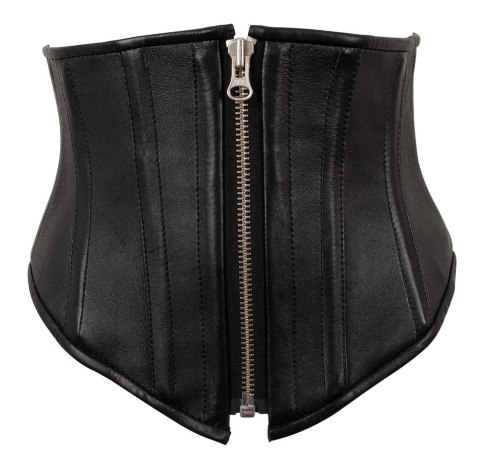 ZADO Gorset Skorzany Sznurowany Czarny 81 cm Naturalna Skora ZADO Gorset Skorzany Sznurowany Czarny 81 cm Naturalna Skora