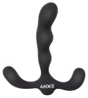 ANOS Silikonowy 3-Ramienny Stymulator Prostaty Czarny, 3 Silniki, 7 Trybow