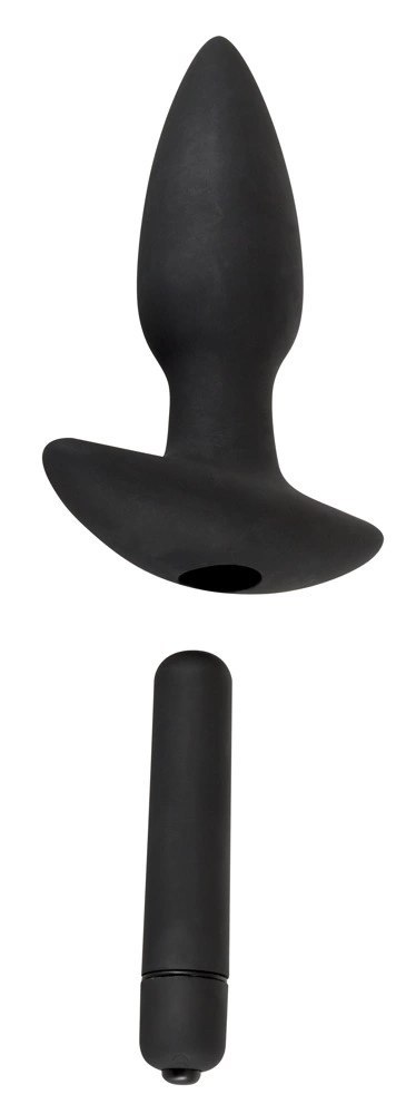 Black Velvets 4-elementowy zestaw intymny silikonowy czarny Black Velvets 4-elementowy zestaw intymny silikonowy czarny
