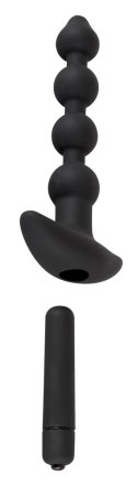 Black Velvets 4-elementowy zestaw intymny silikonowy czarny