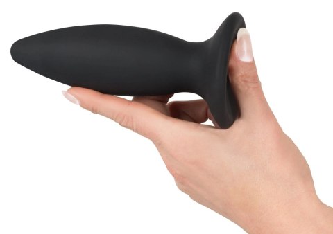 Black Velvets Stożkowy Korek Wibracyjny S 11cm czarny silikonowy Black Velvets Stożkowy Korek Wibracyjny S 11cm czarny silikonowy
