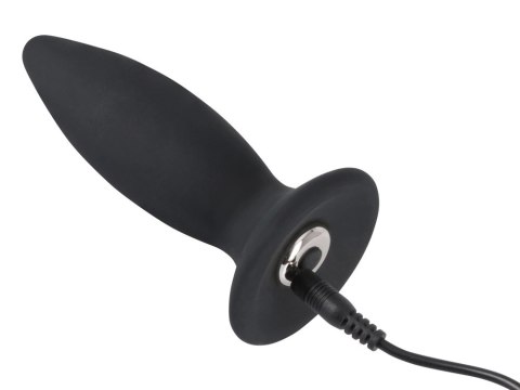 Black Velvets Stożkowy Korek Wibracyjny S 11cm czarny silikonowy Black Velvets Stożkowy Korek Wibracyjny S 11cm czarny silikonowy