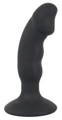 Black Velvets Wibrujący Korek Anatomiczny 7 Trybow Czarny 14 cm