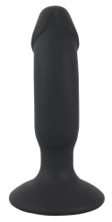 Black Velvets Wibrujący Korek Anatomiczny 7 Trybow Czarny 14 cm