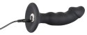 Black Velvets Wibrujący Korek Anatomiczny 7 Trybow Czarny 14 cm