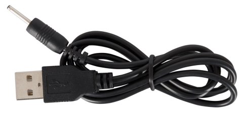 Black Velvets model 60383 - silikonowy korek analny z wibracją, czarny Black Velvets model 60383 - silikonowy korek analny z wibracją, czarny