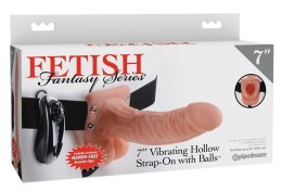 Fetish Fantasy Series Strap-On model zakrzywiony cielisty 18,9 cm